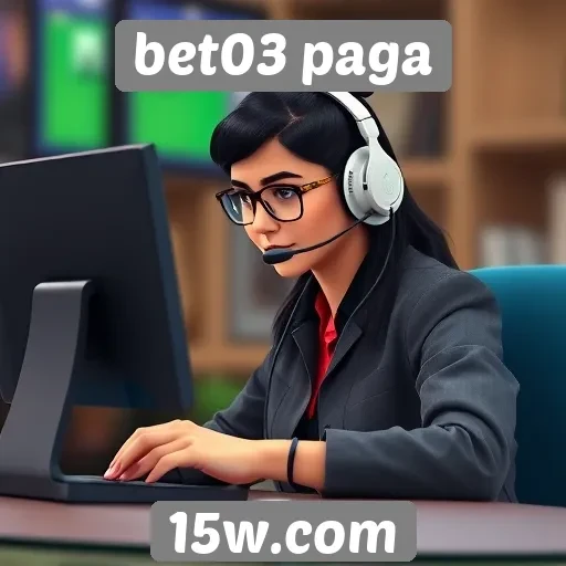 Suporte ao cliente no site bet03 paga