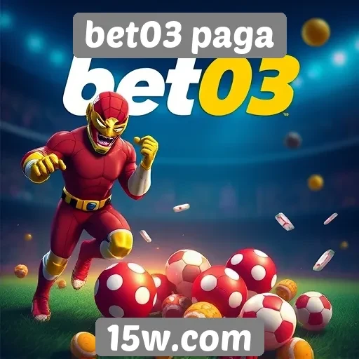 Diversidade de jogos oferecidos no site bet03 paga